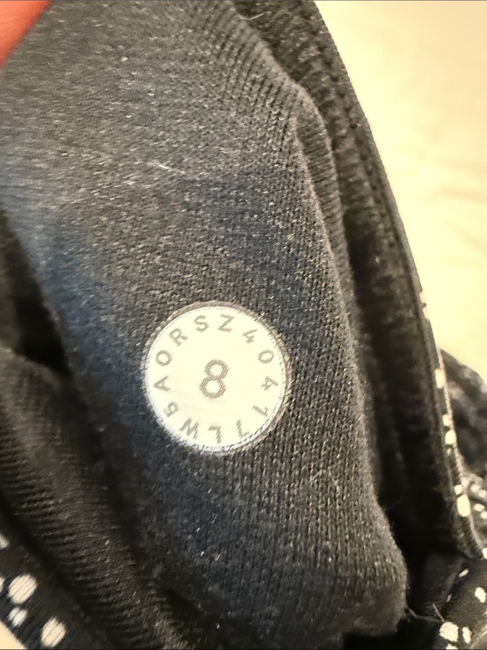 lululemon athletica Black Leggings with white dot print - Picture 5 of 5